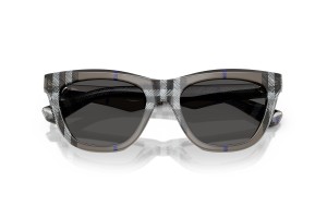 Burberry BE4435 Check Lichen napszemüveg – sötétszürke