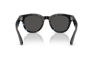 BURBERRY BE4439 Blue Havana Dark Grey napszemüveg