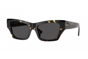 BURBERRY BE4441U 410687 Yellow Havana sötét szürke lencse