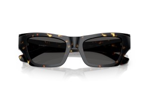 BURBERRY BE4441U 410687 Yellow Havana sötét szürke lencse