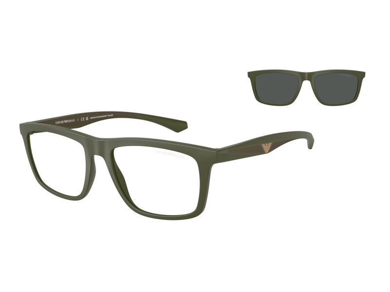 Emporio Armani EA4235 matt zöld napszemüveg (DEMO lencse)