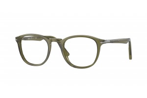 PERSOL PO3143V 1142 Olive Green Transparent DEMO LENS szemüveg