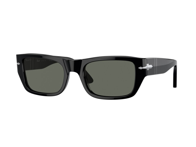 PERSOL PO3268S fekete-zöld polarizált napszemüveg