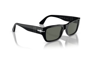 PERSOL PO3268S fekete-zöld polarizált napszemüveg