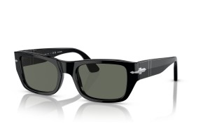 PERSOL PO3268S fekete-zöld polarizált napszemüveg