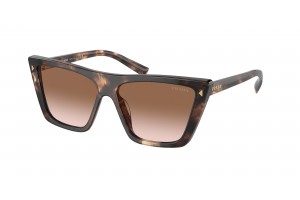PRADA PR 21ZS 07R0A6 karamell tortoise napszemüveg