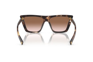 PRADA PR 21ZS 07R0A6 karamell tortoise napszemüveg