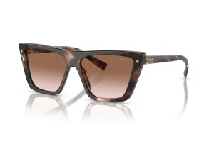 PRADA PR 21ZS 07R0A6 karamell tortoise napszemüveg