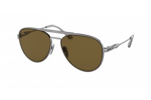 PRADA PR 54ZS 16F01T, matt gunmetal keret, sötétbarna lencse