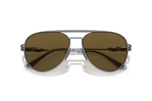 PRADA PR 54ZS 16F01T, matt gunmetal keret, sötétbarna lencse