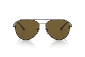 PRADA PR 54ZS 16F01T, matt gunmetal keret, sötétbarna lencse