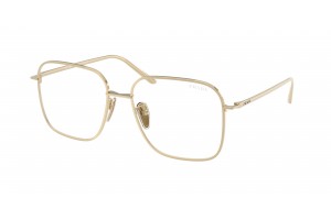 PRADA PR C54SD ZVN10W Pale Gold Clear Blue-Violet Light Filter napszemüveg