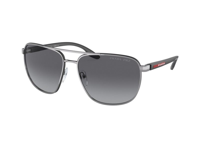 PRADA Linea Rossa PS 50YS – gunmetal, polarizált szürke lencse
