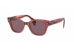 RAY-BAN RB0880S 6639AF átlátszó pink, Dark Violet