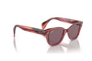 RAY-BAN RB0880S 6639AF átlátszó pink, Dark Violet