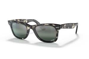 Ray-Ban Wayfarer RB2140 1333G6 szürke havana napszemüveg