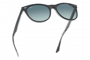Ray-Ban RB2185 Wayfarer II fekete-átmenetes kék napszemüveg
