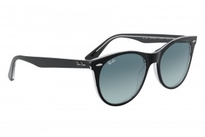 Ray-Ban RB2185 Wayfarer II fekete-átmenetes kék napszemüveg
