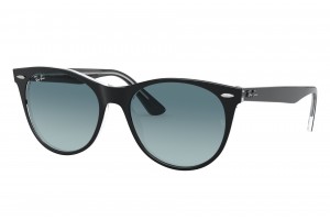 Ray-Ban RB2185 Wayfarer II fekete-átmenetes kék napszemüveg