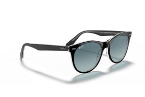 Ray-Ban RB2185 Wayfarer II fekete-átmenetes kék napszemüveg