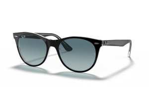 Ray-Ban RB2185 Wayfarer II fekete-átmenetes kék napszemüveg