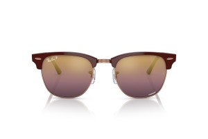 Ray-Ban Clubmaster RB3016 Bordeaux rózsaarany polarizált