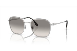 RAY-BAN RB3720 ezüst napszemüveg szürke lencsével