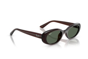 RAY-BAN RB4441D 714/71 áttetsző barna, sötétzöld lencse