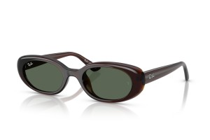 RAY-BAN RB4441D 714/71 áttetsző barna, sötétzöld lencse