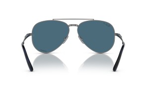 RAY-BAN RB8225 Aviator Titanium Gunmetal Blue polarizált