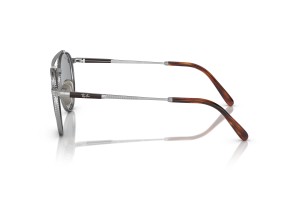 RAY-BAN RB8237 ROUND II Titanium — ezüst-szürke/kék