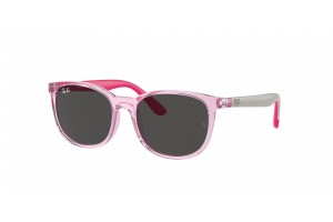 Ray-Ban RJ9079S gyermek napszemüveg - átlátszó rózsaszín