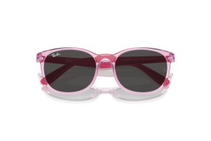Ray-Ban RJ9079S gyermek napszemüveg - átlátszó rózsaszín