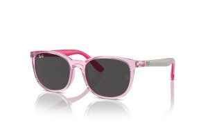 Ray-Ban RJ9079S gyermek napszemüveg - átlátszó rózsaszín