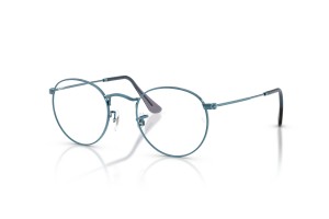 Ray-Ban RX3447V ROUND METAL Blue - demo lencse