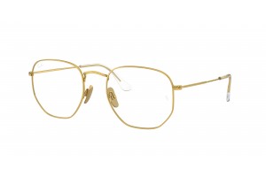 Ray-Ban RX8148V 1225 hexagonális arany szemüveg (DEMO)