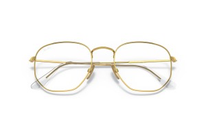 Ray-Ban RX8148V 1225 hexagonális arany szemüveg (DEMO)