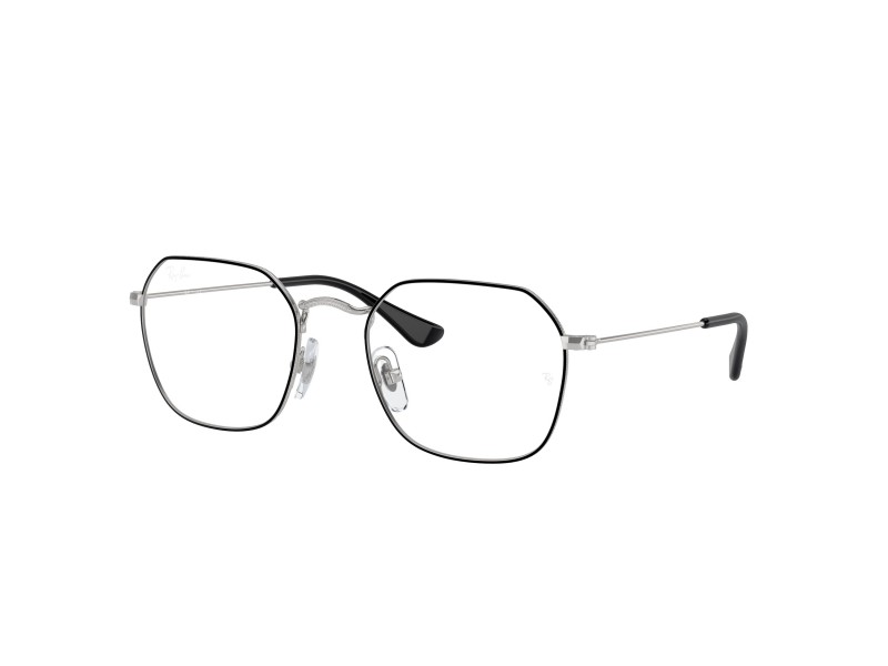 Ray-Ban RY9594V 4064 gyermek fekete-ezüst DEMO LENS