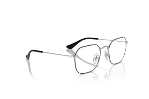 Ray-Ban RY9594V 4064 gyermek fekete-ezüst DEMO LENS