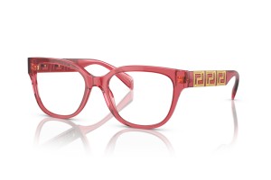 VERSACE VE3338 5409 Transparent Red szemüveg