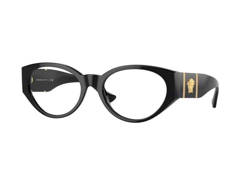 Versace VE3345 GB1 fekete demo lencsés szemüveg