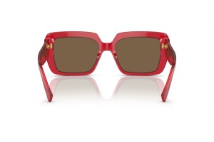 VERSACE VE4384B Transparent Red – sötétbarna lencse