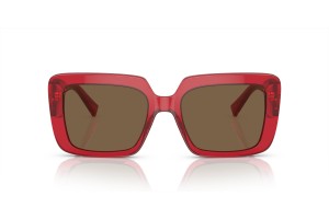 VERSACE VE4384B Transparent Red – sötétbarna lencse