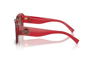 VERSACE VE4384B Transparent Red – sötétbarna lencse