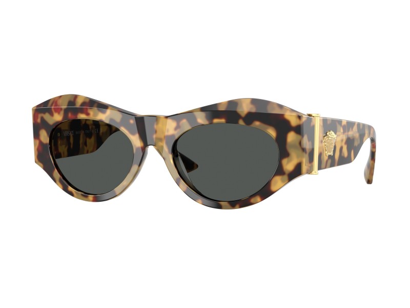 VERSACE VE4477U 777/87 barna/sárga, sötétszürke lencse