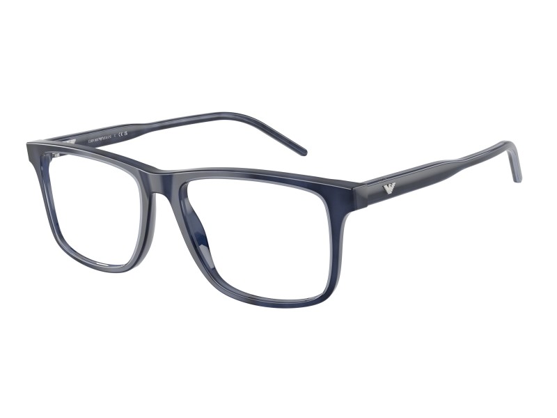 Emporio Armani EA3257 6054 - csíkos áttetsző kék szemüveg