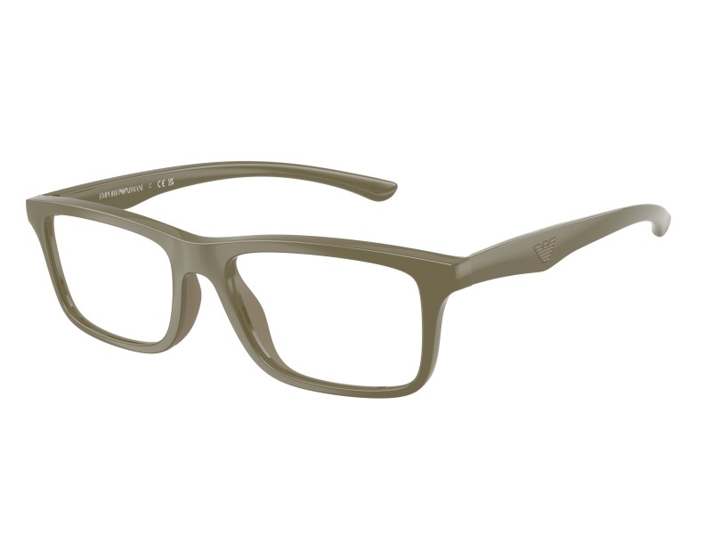Emporio Armani EA3285U 5437 szemüveg - fényes világosbarna/barna