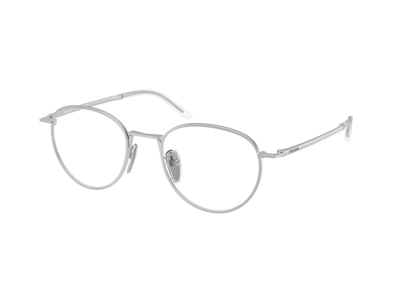 PRADA PR D57VD 1BC1O1 ezüst demo szemüveg