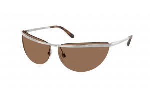 RALPH LAUREN RL7097 900173 Shiny Silver Dark Brown napszemüveg