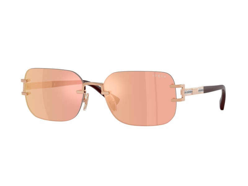 Vogue VO4367SB 51526Q Rose Gold barna tükör napszemüveg